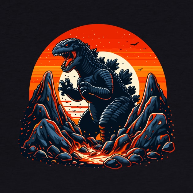 Godzilla by Rizstor